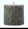 Q-12231711 Bamboo Pillar Candle