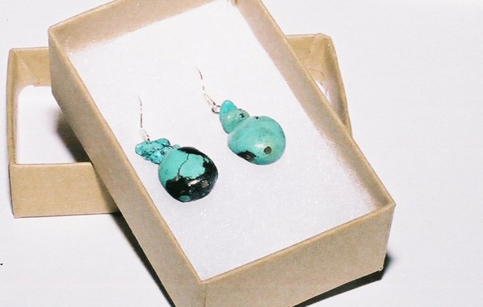 turquoise earrings