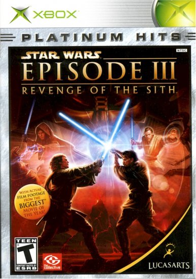 STAR WARS EPISODE 3 REVENGE OF THE SITH XBOX