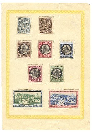 Vatican City Stamps circa 1940s