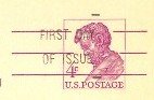 US Postal Card 4 cent Abraham Lincoln First Day Issue SC UX48