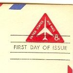 Air Mail 8 cent Envelope FDI SC UC37 First Day Issue