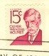Oliver Wendell Holmes 15 cent Stamp Prominent Americans Issue FDI SC 1288 First Day Issue