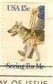 Seeing for Me Guide Dog 15 cent Stamp FDI SC 1787 First Day Issue