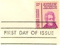 Andrew Jackson 10 cent Stamp FDI SC 1286 First Day Issue