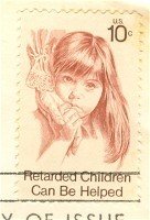 Retarded Children 10 cent Stamp FDI SC 1549 First Day Issue