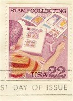 Stamp Collection 22 cent Stamp Stamp Collecting Issue FDI SC 2199 First Day Issue