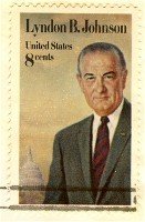 Lyndon Johnson 8 cent Stamp FDI SC 1503 First Day Issue