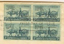 Minnesota Territory 3 cent Stamp FDI SC 981 First Day Issue