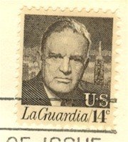 Fiorella H LaGuardia 14 cent Stamp FDI SC 1397 First Day Issue