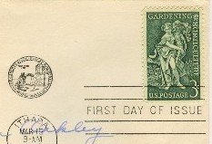Gardening and Horticulture 3 cent Stamp FDI SC 1100 First Day Issue
