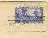 Washington and Lee University 200 Years 3 cent Stamp FDI SC 982 First Day Issue
