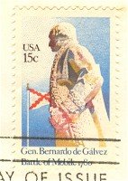 General Bernardo de Galvez 15 cent Stamp Bicentennial Issue FDI SC 1826 First Day Issue