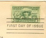 Puerto Rico Election 3 cent Stamp FDI SC 983 First Day Issue