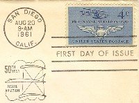 Naval Aviation 50th year Anniversary 4 cent Stamp FDI SC 1185 First Day Issue