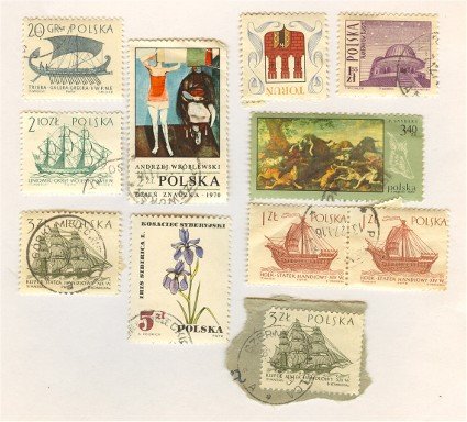 Poland Packet No 4500 with 10 stamps