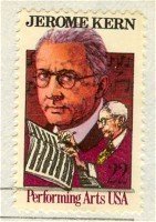 Jerome Kern Portrait 22 cent Stamp Performing Arts Issue FDI SC 2110 First Day Issue