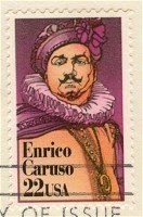 Enrico Caruso 22 cent Stamp Performing Arts Issue FDI SC 2250 First Day Issue