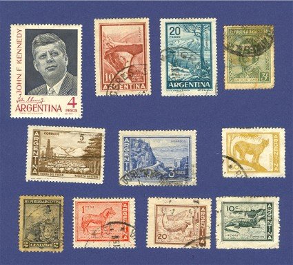 Argentina 11 Stamps