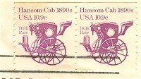 Hansom Cab 10.9 cent Coil Stamp Transportation Issue FDI SC 1904 First Day Issue