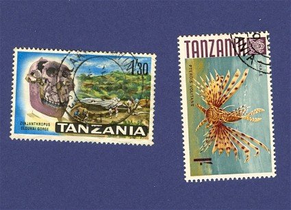 Tanzania 2 stamps