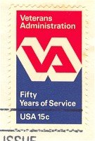 Veterans Administration 15 cent Stamp FDI SC 1825 First Day Issue