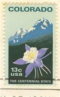 Colorado The Centennial State 13 cent Stamp FDI SC 1711 First Day Issue