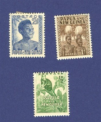 Papua and New Guinea 3 stamps