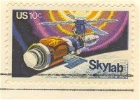 Skylab 10 cent Stamp FDI SC 1529 First Day Issue