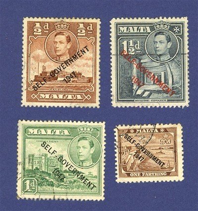 Malta 4 stamps