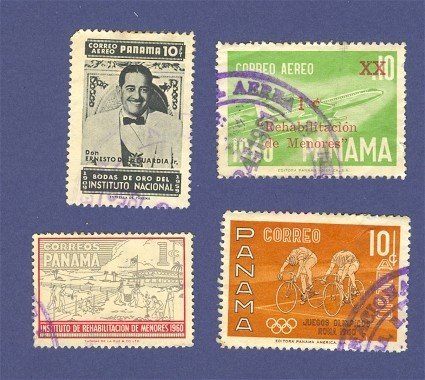 Panama 4 stamps