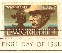D W Griffith 10 cent Stamp American Arts Issue FDI SC 1555 First Day Issue