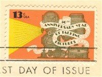 Talking Pictures 13 cent Stamp FDI SC 1727 First Day Issue