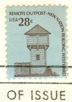 Fort Nisqually 28 cent Stamp FDI SC 1604 First Day Issue