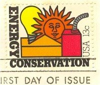 Energy Conservation 13 cent Stamp FDI SC 1723 First Day Issue