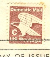 C Brown Eagle Stamp FDI SC 1946 First Day Issue