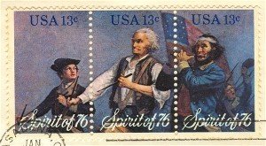 Spirit of 76 American Bicentennial Complete Set of 3 Block of 3 FDI SC 1631a First Day Issue