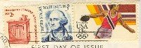 Discus Thrower 13 cent Stamp Summer Olympics FDI SC 2048 First Day Issue