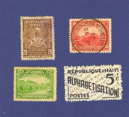 Haiti 4 stamps