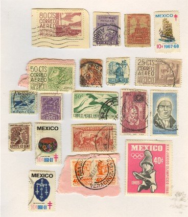 Mexico 15 Stamps Packet No 2517