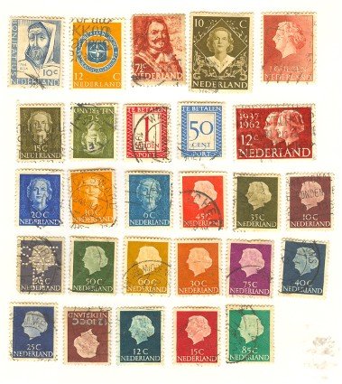 Netherlands Packet No 2514 with 27 Stamps