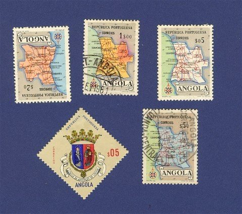 Angola 5 Stamps