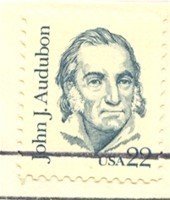 John J Audubon Stamp 22 cent Great Americans Issue FDI First Day Issue