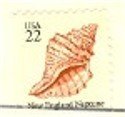 New England Neptune Shell 22 cent Stamp Seashell Booklet Issue FDI SC 2119 First Day Issue