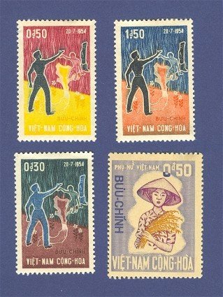 Viet Nam 4 stamps