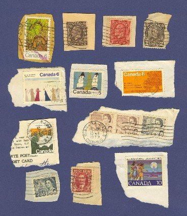 Canada 12 stamps Packet No 5540