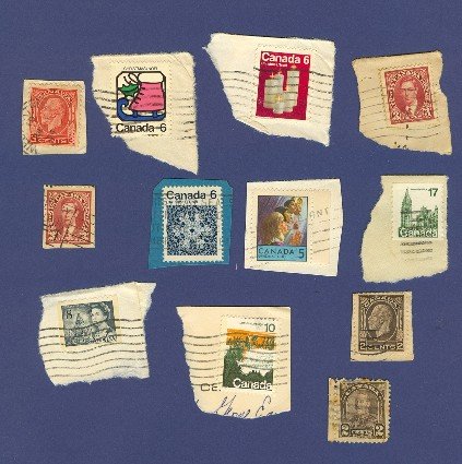 Canada 12 stamps Packet No 2388