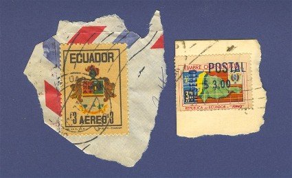 Ecuador 2 stamps