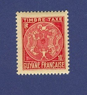 Guyanne French Colony 1 stamp