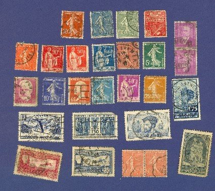 France 25 Stamps Packet No 4699